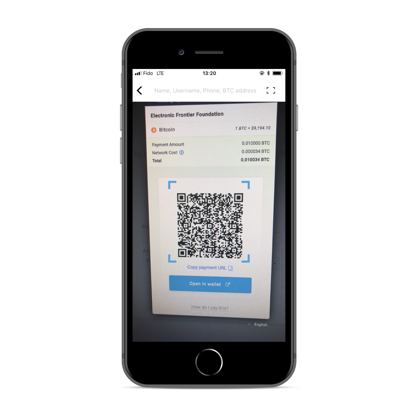 bitcoin qr code scanner