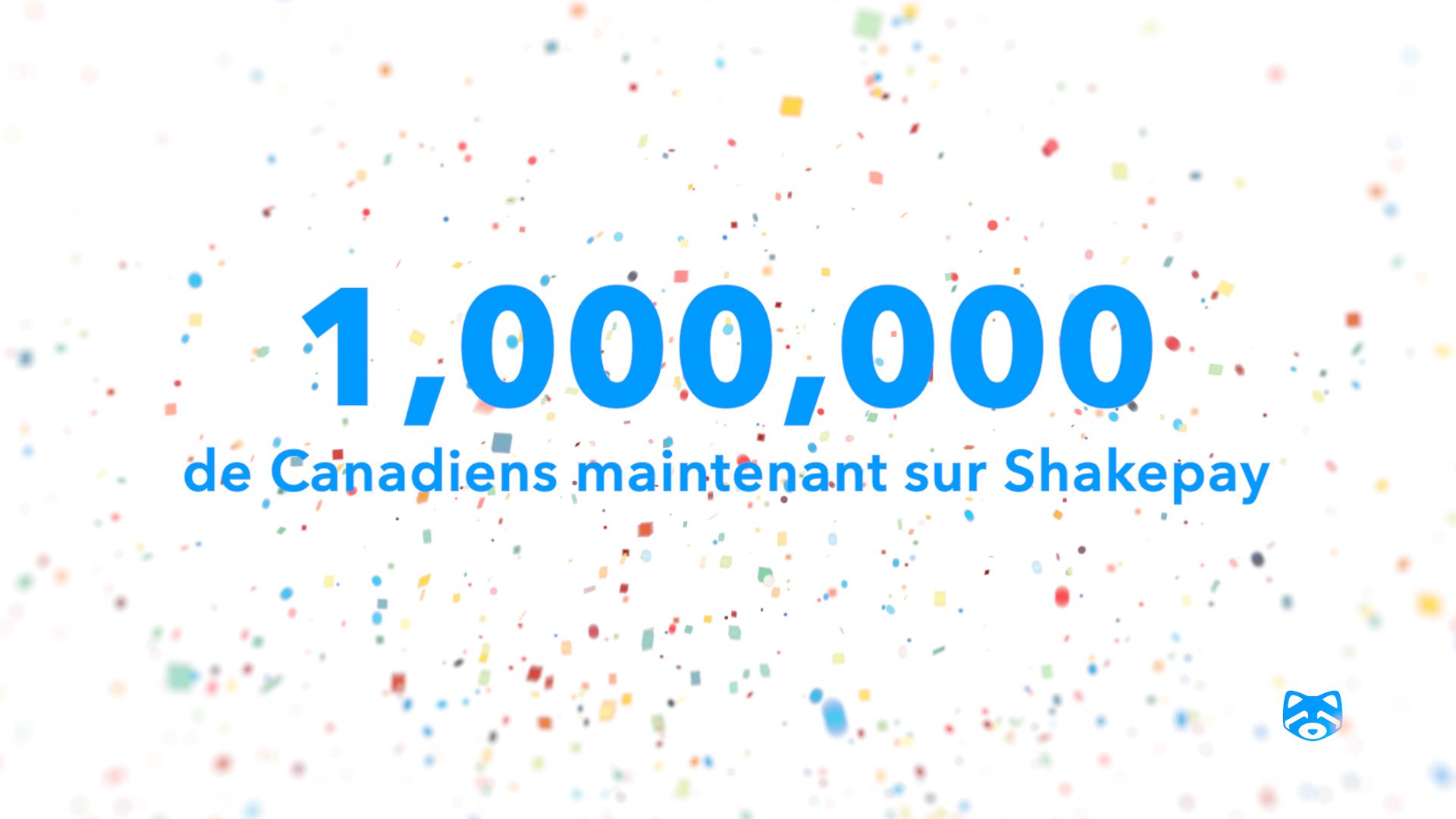 🎉 Un MILLION de shakers 🎉